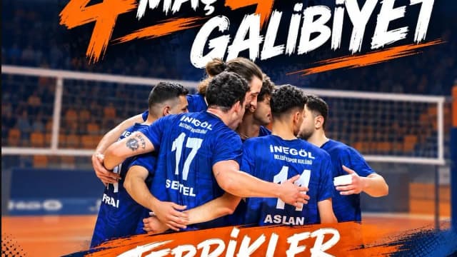İnegöl Belediyespor Filede Şov Yapıyor: 4’te 4